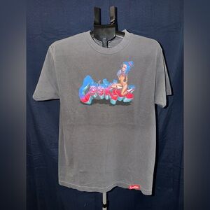 Cookies Graphic T-Shirt Gray Size Medium NWOT